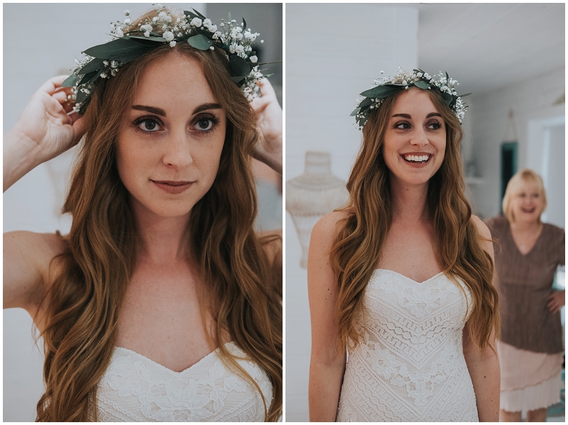 bridal flower crown Raleigh, NC