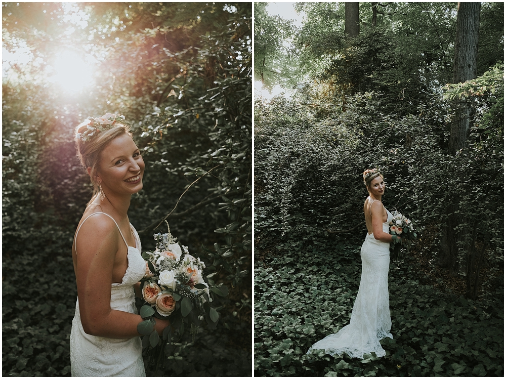 Raleigh Outdoor bridal portraits