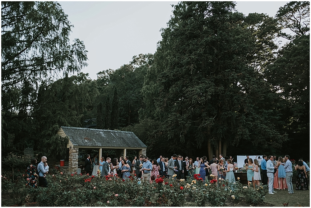 Raleigh Outdoor Wedding Reception 