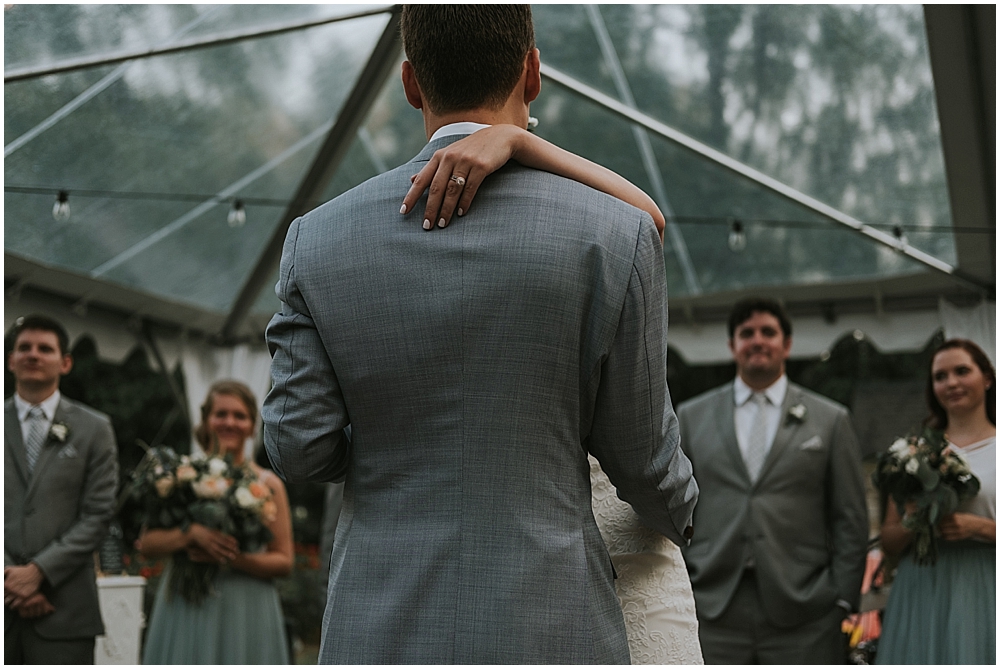 Raleigh Outdoor wedding reception 