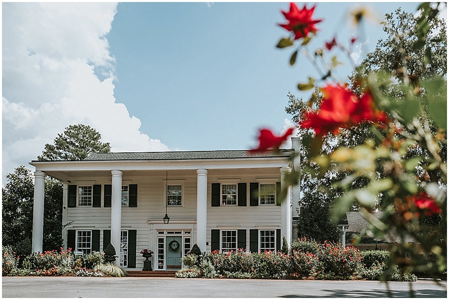 Southern plantation wedding Raleigh NC 