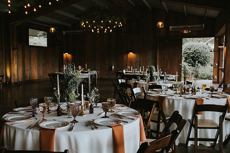 Rock quarry farm autumn wedding 