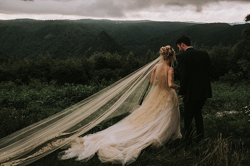 Wedding At Primland Resort Virginia Mountaintop Wedding Venue