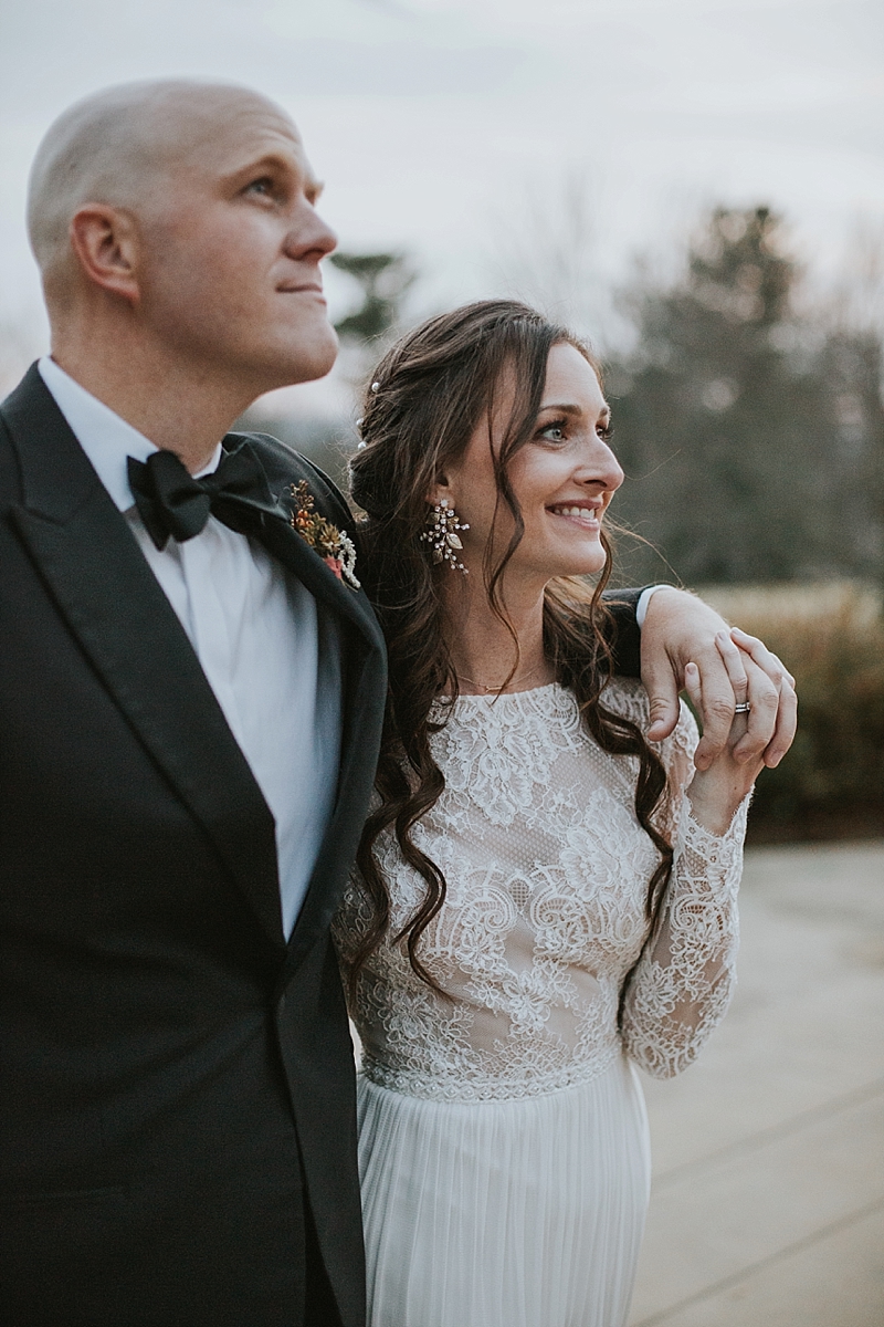 candid asheville wedding photography