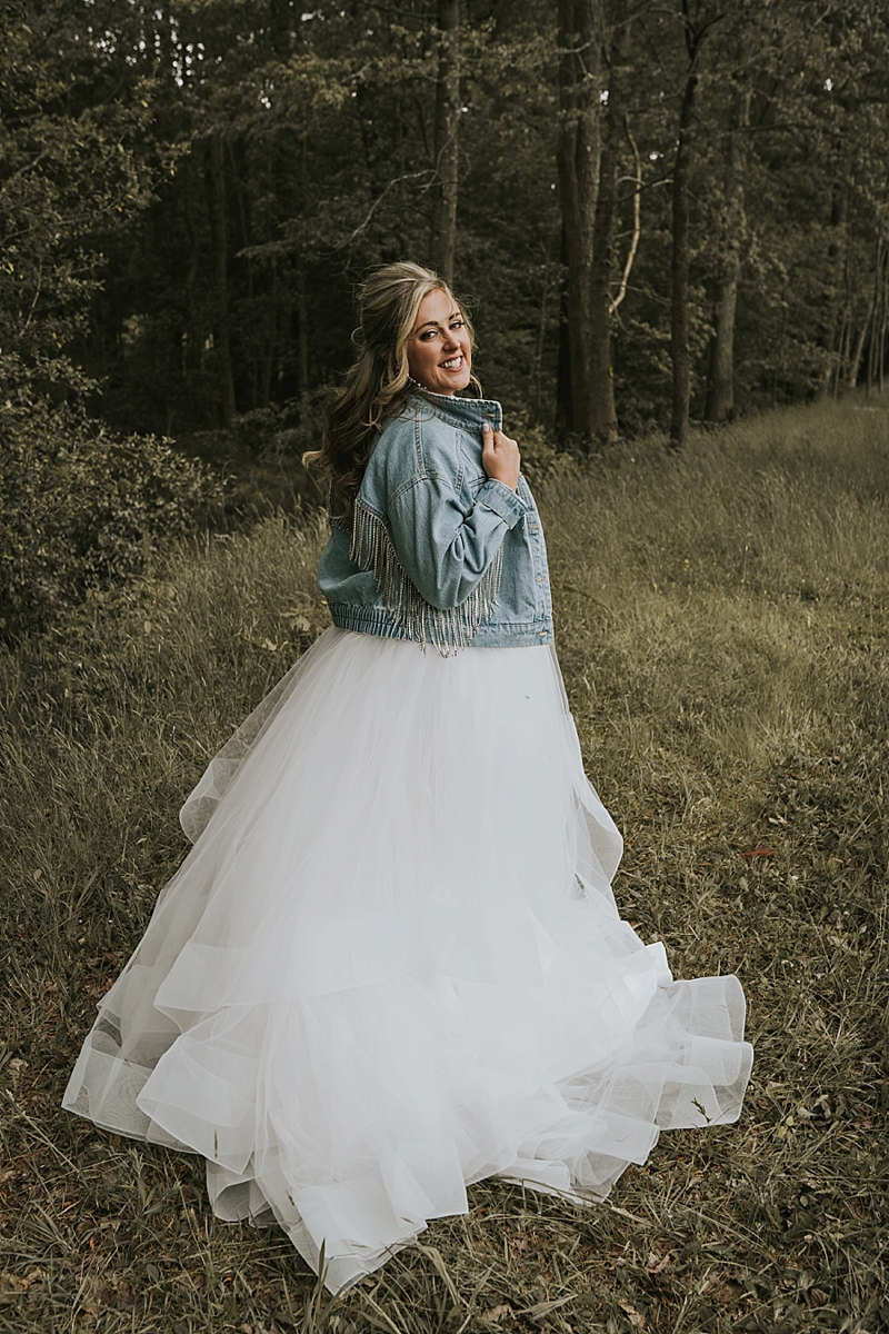 country western bride