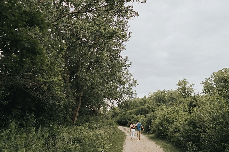 Chicago outdoor elopement photographer