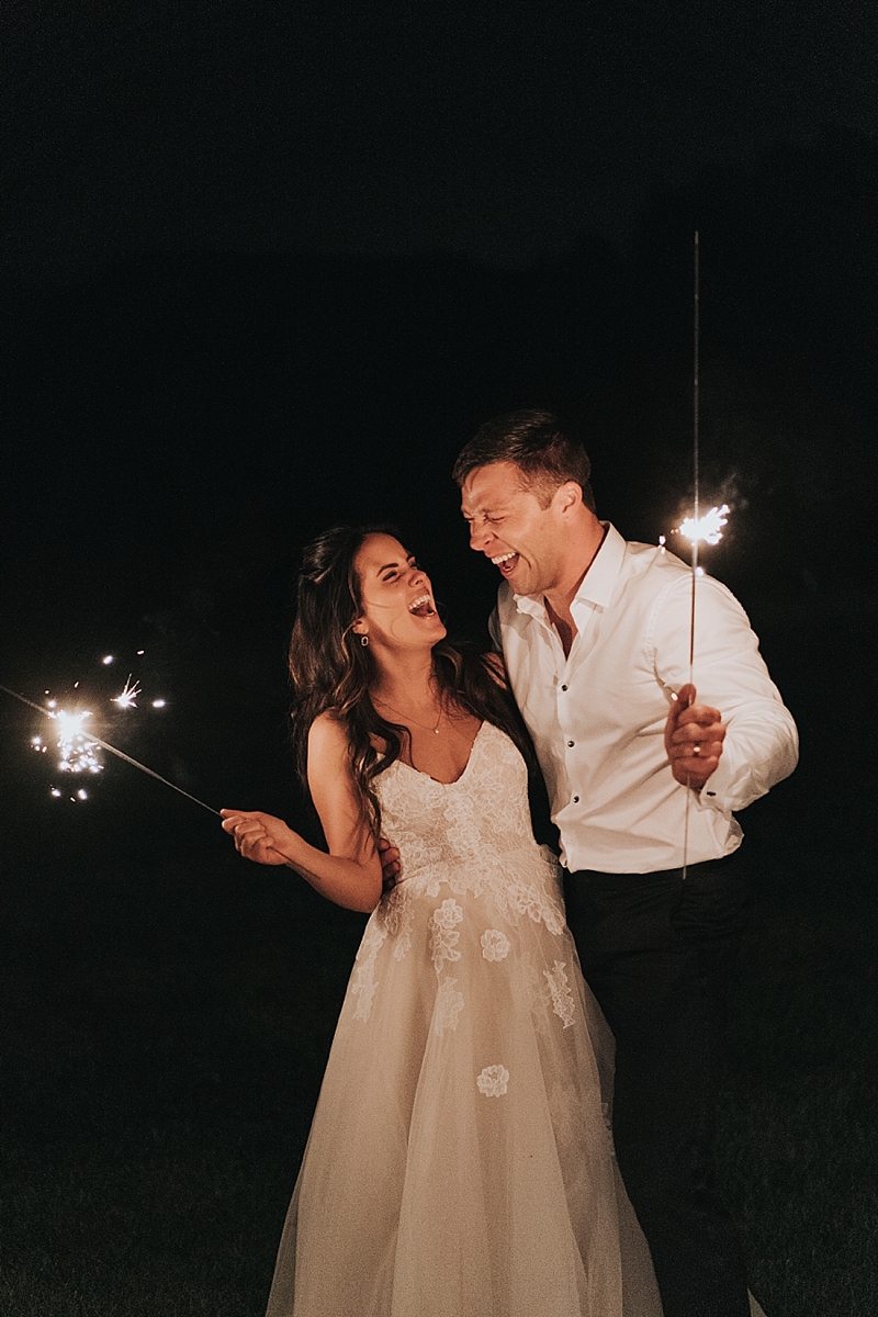 real couples photos with sparklers