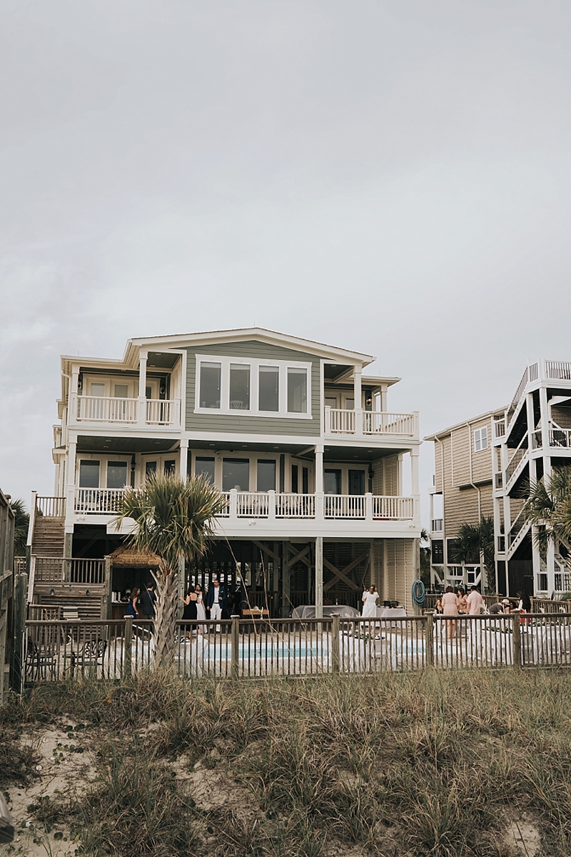 Beach House wedding Wilmington NC