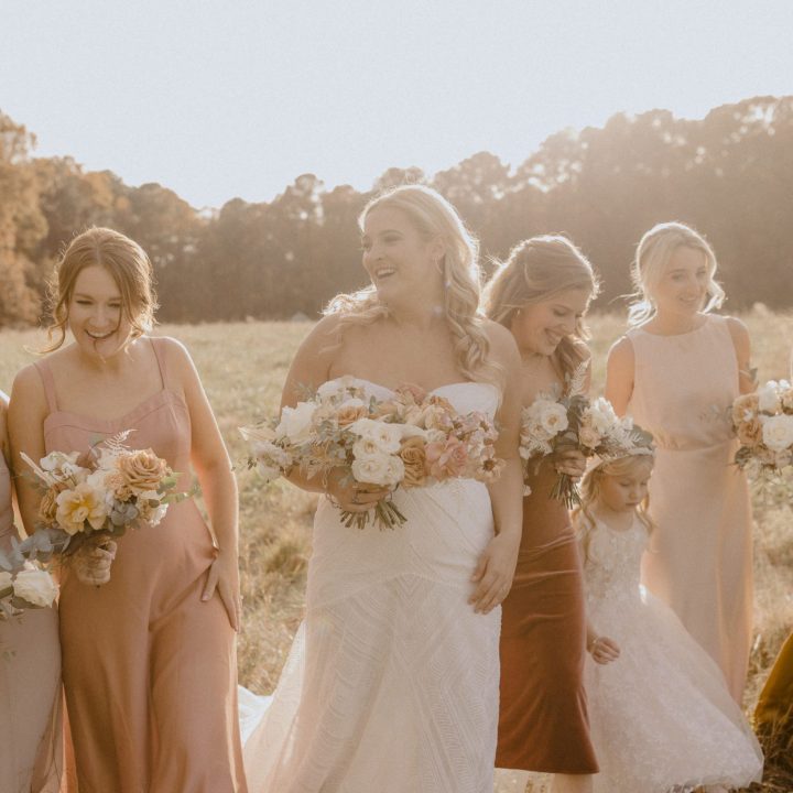 Glamorous Autumn Wedding in Raleigh with Over The Top Details | Lindsey + Ian