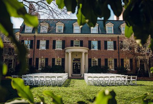 Chapel Hill Wedding Venue : Old Well Ballroom Reception at The Carolina Inn