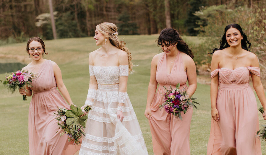 Fine-Art Photojournalist Wedding Photography | Boho Chapel Hill Carriage House Wedding + Drone Video