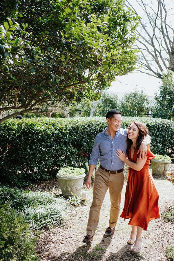 Modern Candid Charlotte Engagement Session in Noda