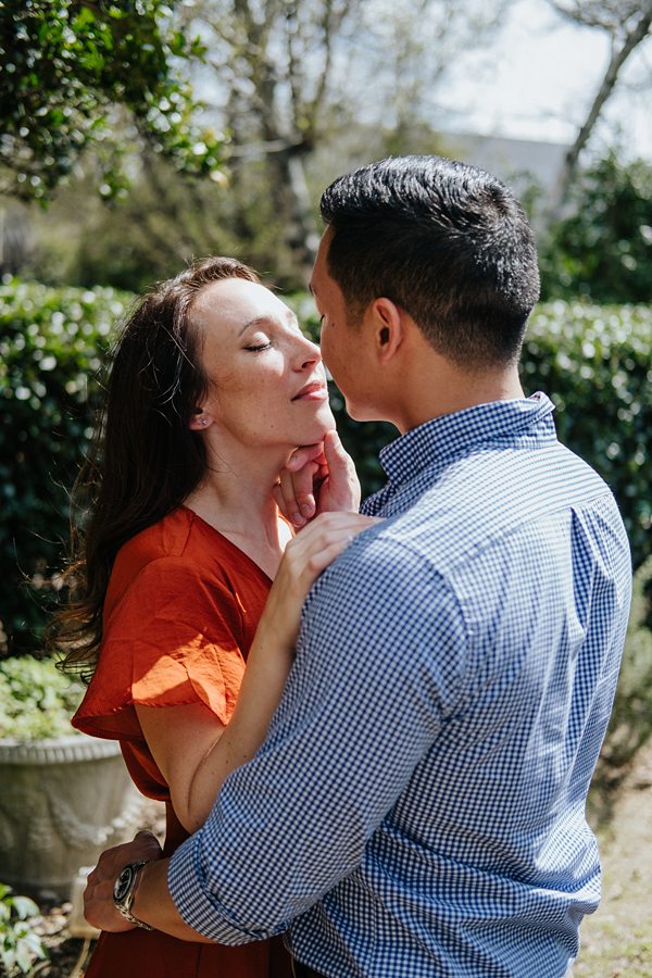 Modern Candid Charlotte Engagement Session in Noda