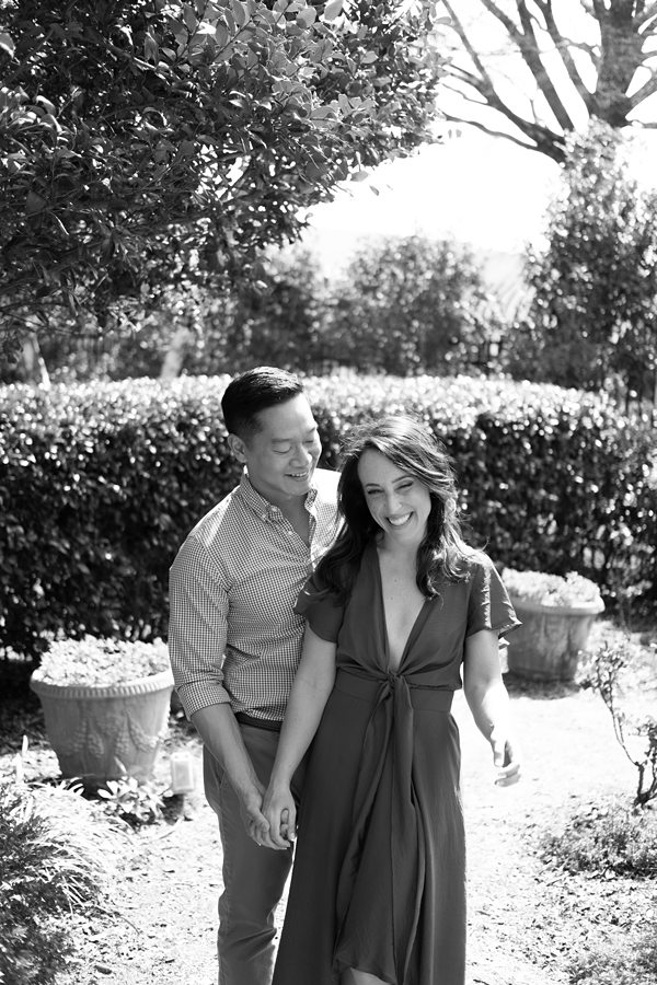 Modern Candid Charlotte Engagement Session in Noda