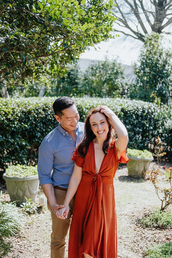 Modern Candid Charlotte Engagement Session in Noda