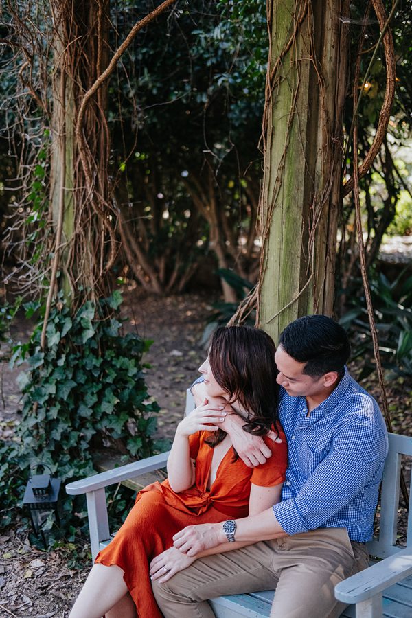 Modern Candid Charlotte Engagement Session in Noda