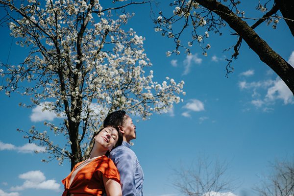 Modern Candid Charlotte Engagement Session in Noda