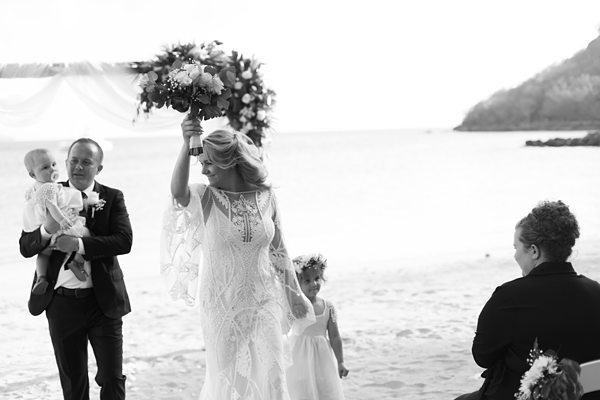 Pigeon Island wedding