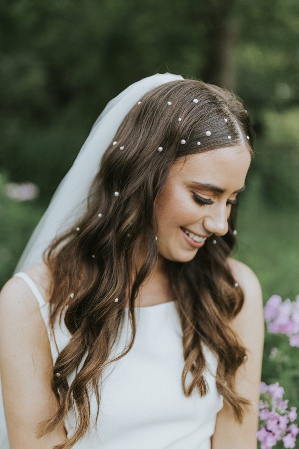 Bridal Hair Pearls