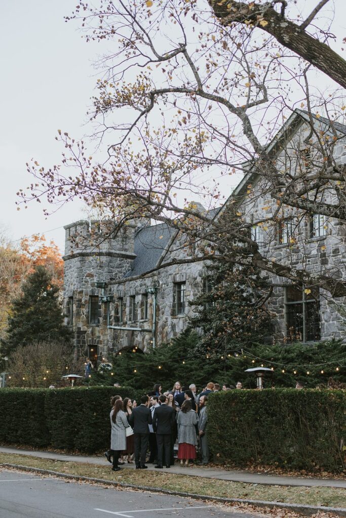 Castle wedding venue Asheville North Carolina Homewood