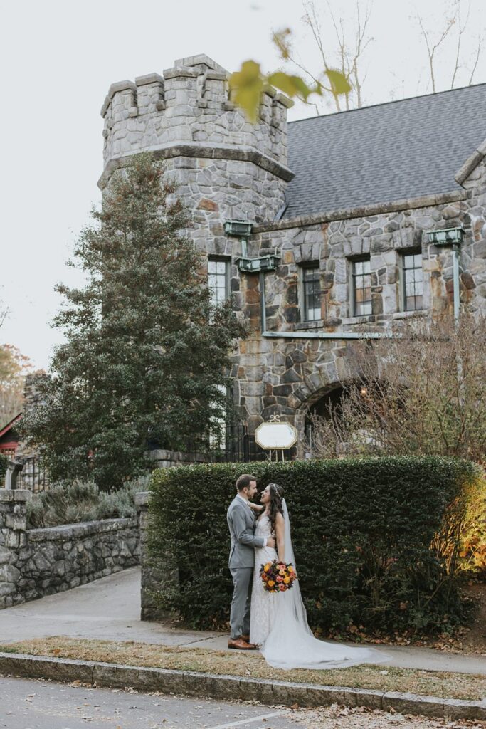 Castle wedding venue Asheville North Carolina Homewood