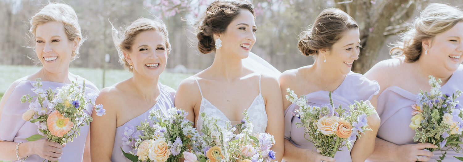 Colorful & Abundant Spring Wedding in Raleigh, NC | Documentary Wedding Photographer | Morgan & Nolan