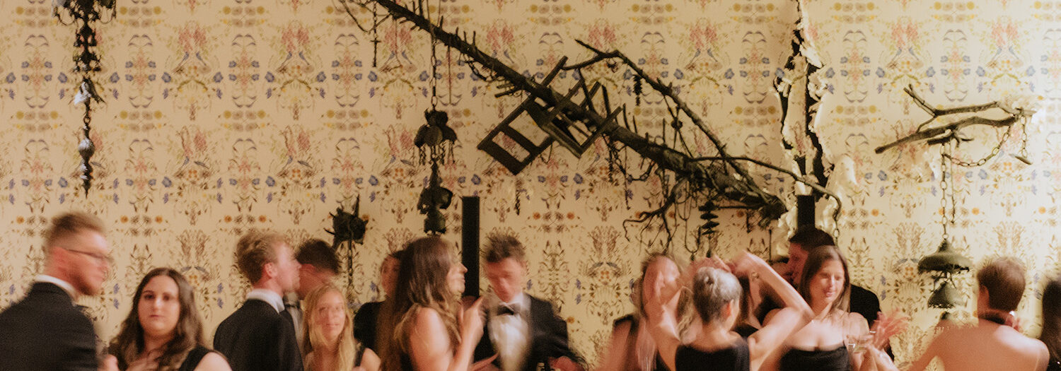 Ultra-Modern NCMA Wedding with all B&W Dress Code | Editorial Wedding Photographer | A+C