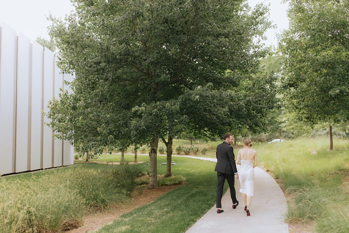 Raleigh editorial wedding photographer Modern NCMA Wedding North Carolina Museum of Art