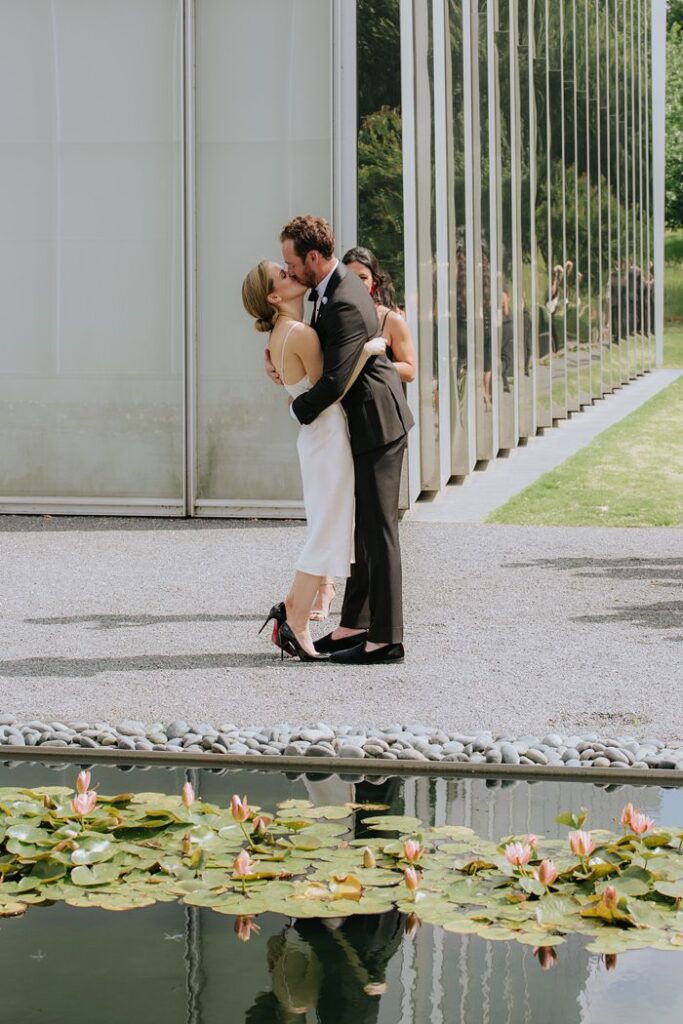 Raleigh editorial wedding photographer Modern NCMA Wedding North Carolina Museum of Art