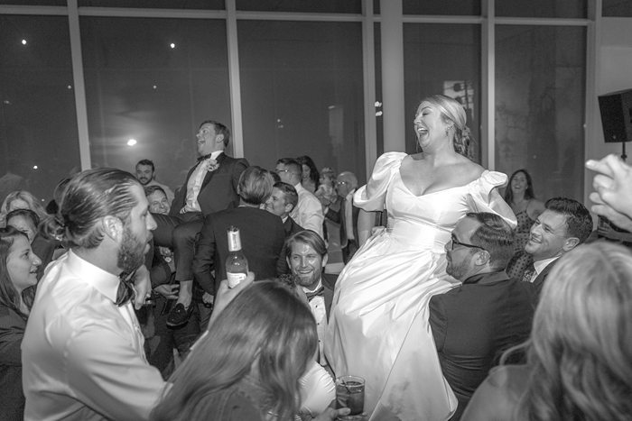 Colorful Fine Art Modern Wedding Photography with wedding at NCMA Raleigh NC x