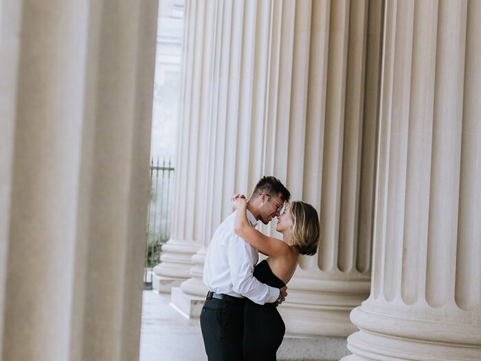 Washington DC Engagement Session near the National Mall | S & H