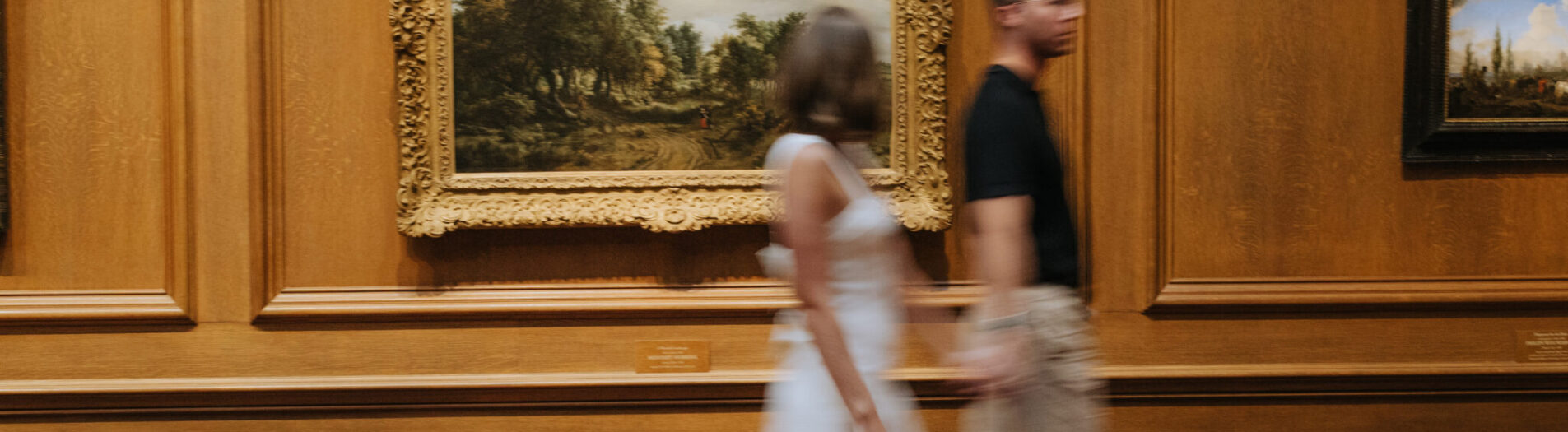 National Gallery of Art Engagement Session in Washington DC | S & H