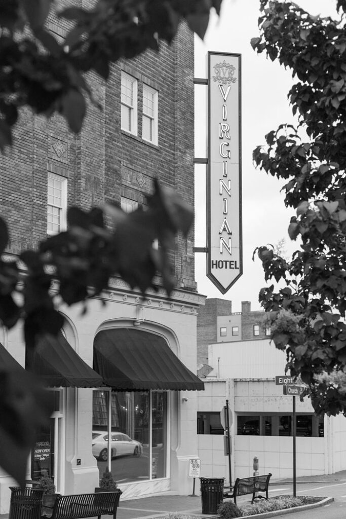 The Virginian Hotel Wedding Lynchburg VA