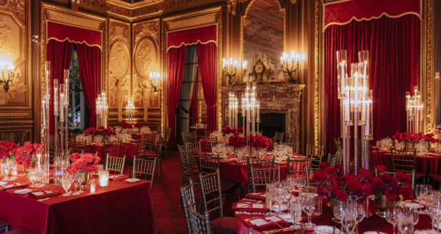 Bold & Dramatic NYC Wedding at the Metropolitan Club with Red Roses and Red Velvet with Full Weekend Coverage + Engagement - Planned by The Wedding Plan and Company & Designed by Peonies and Paintchips