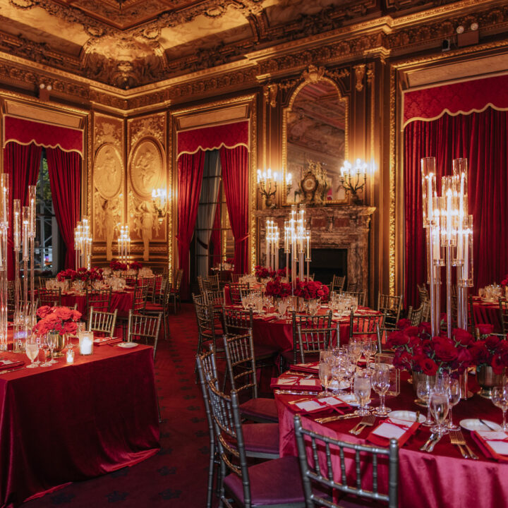 Bold & Dramatic NYC Wedding at the Metropolitan Club with Red Roses and Red Velvet with Full Weekend Coverage + Engagement - Planned by The Wedding Plan and Company & Designed by Peonies and Paintchips