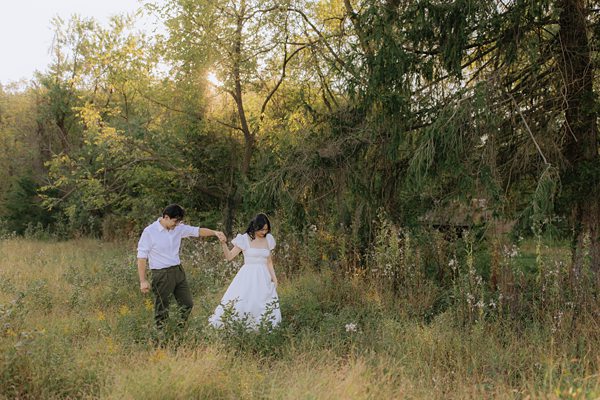 dc engagement session maryland cottagecore session x