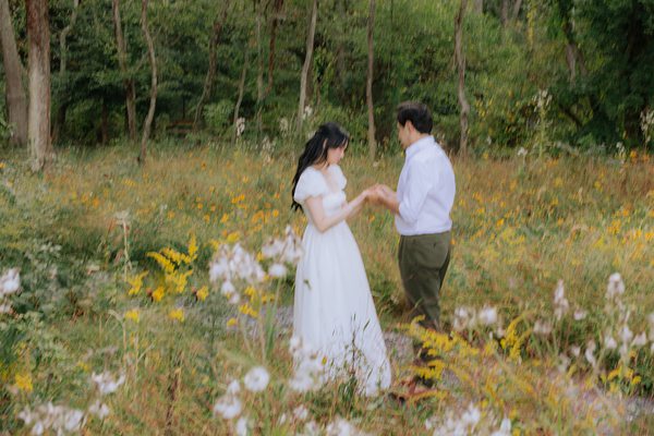 dc engagement session maryland cottagecore session x