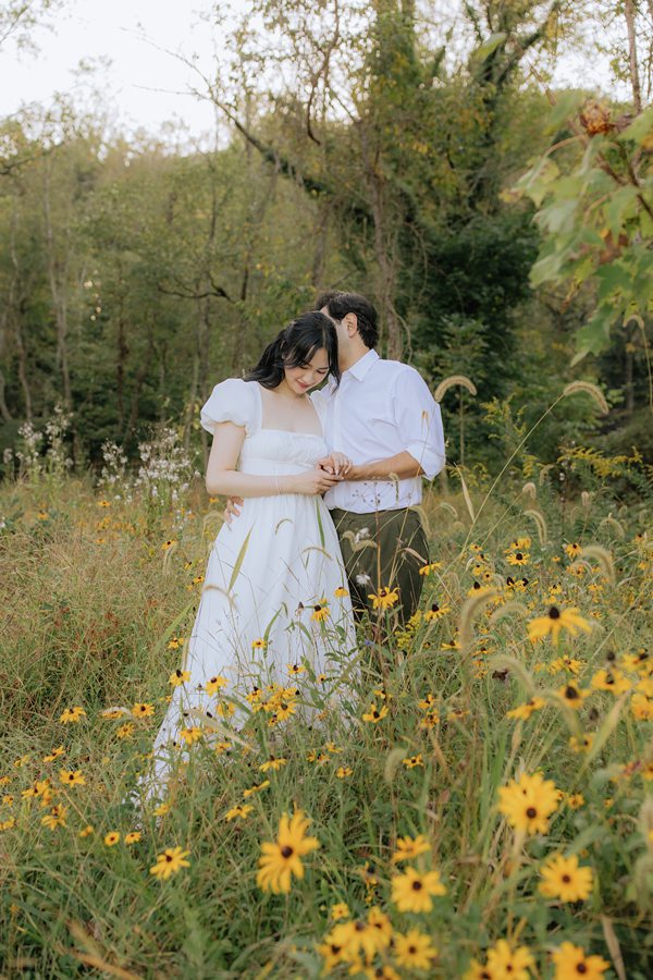 dc engagement session maryland cottagecore session x