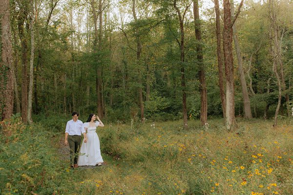 dc engagement session maryland cottagecore session x