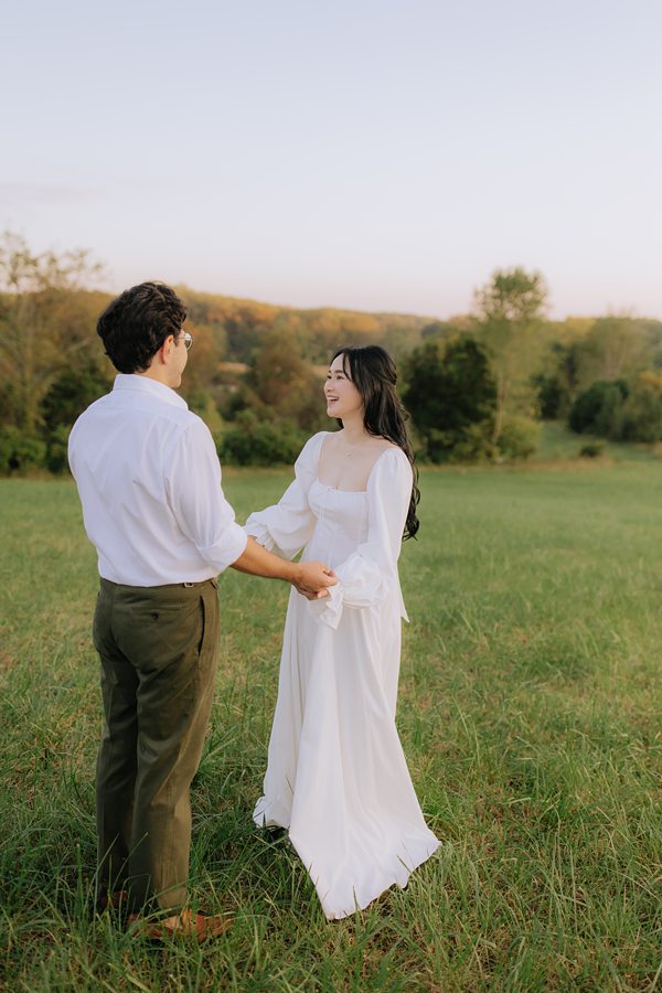 dc engagement session maryland cottagecore session x