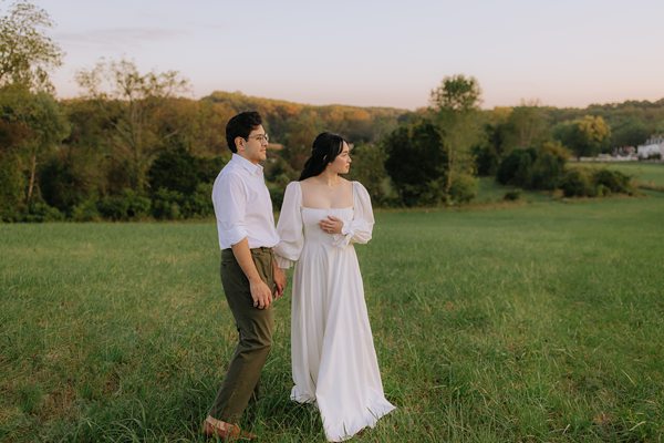 dc engagement session maryland cottagecore session x