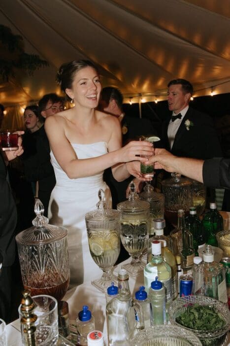 Charlottesville Wedding Photographer Editorial Documentary Backyard Tented Wedding