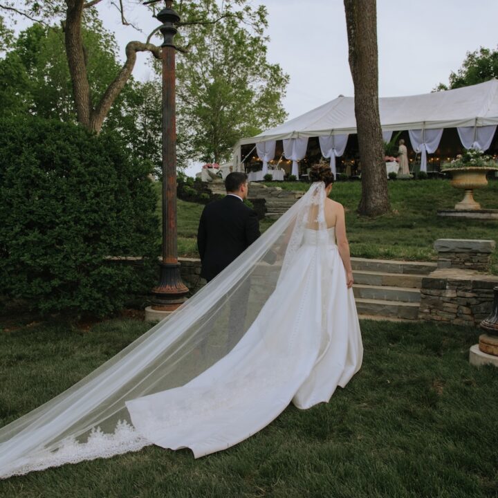 Classic & Chic Backyard Wedding at the Bride's Family Estate plus Welcome Party & Rehearsal