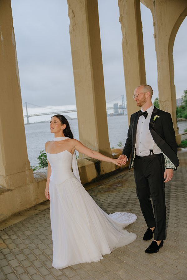 Philadelphia editorial wedding photographer modern eclectic edgy