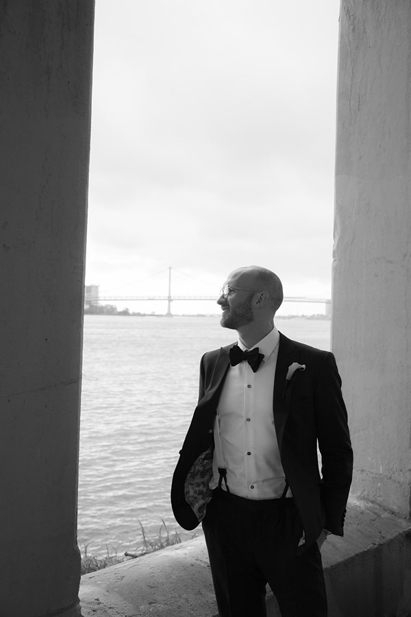 Philadelphia editorial wedding photographer modern eclectic edgy