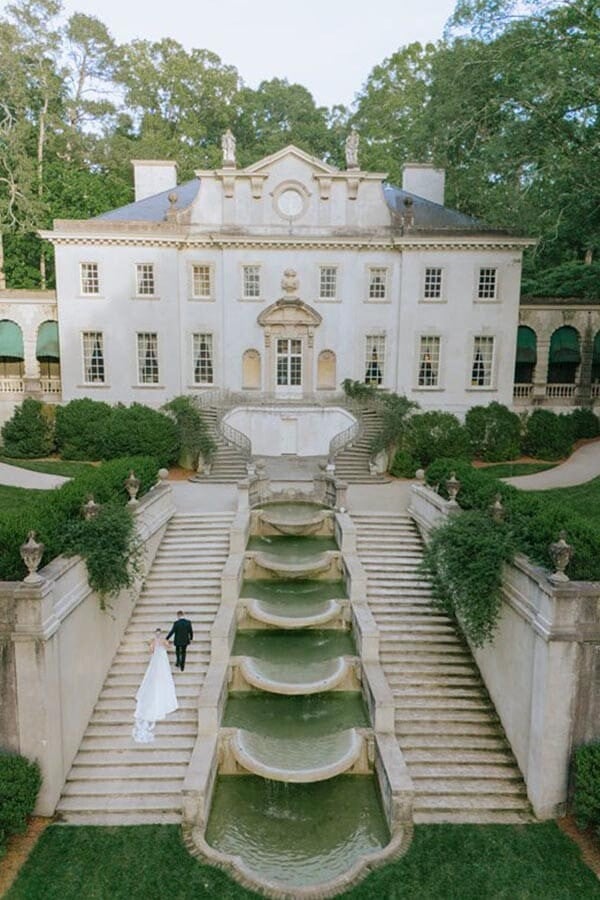 Atlanta History Center Swan House Gardens Top Wedding photographer wg