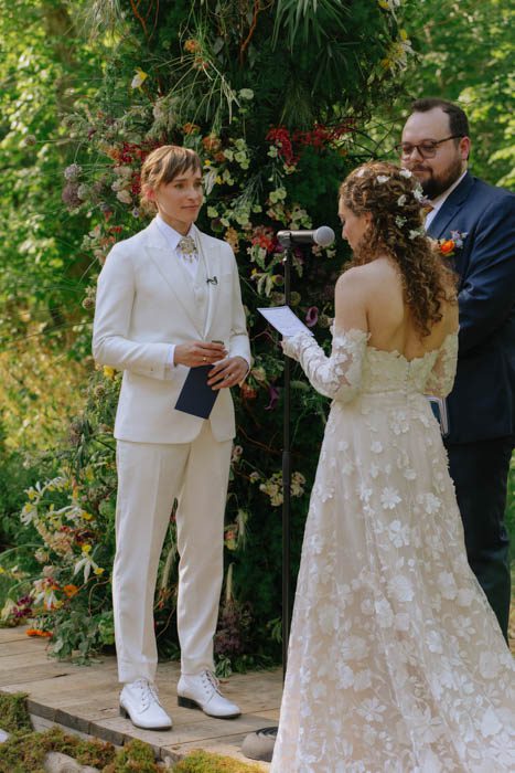 top lgbtqia affirming wedding photographer with luxury editorial documentary style