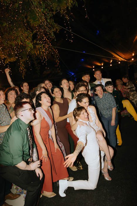 top lgbtqia affirming wedding photographer with luxury editorial documentary style