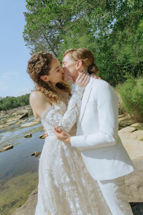 top lgbtqia affirming wedding photographer with luxury editorial documentary style