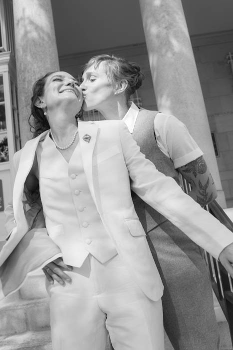 top lgbtqia affirming wedding photographer with luxury editorial documentary style